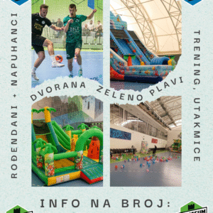 HALL RENTAL ''GREEN - BLUE''